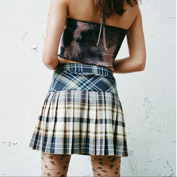 Urban Outfitters Dresses & Skirts - UO Patterned Pleated Mini Skirt M BNWT